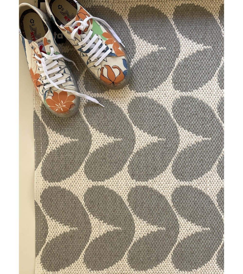 Vinyl Rug - KARIN Concrete Brita Sweden cool vinyl rugs runner for kitchen washable outdoor rugs