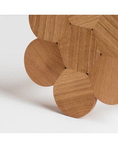 Mylhta Oak Stool - Wooden Stool MYLHTA