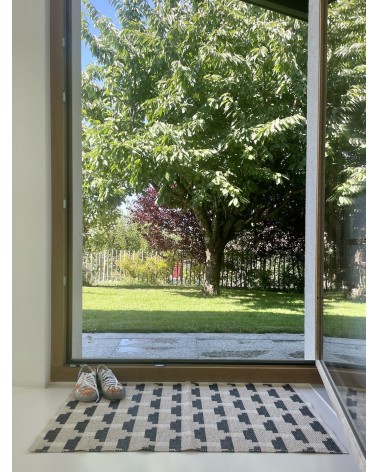 Vinyl Teppich - CONFECT Nude Brita Sweden küchenteppich küchenläufer waschbar waschbarer outdoor teppich Teppichläufer balkon