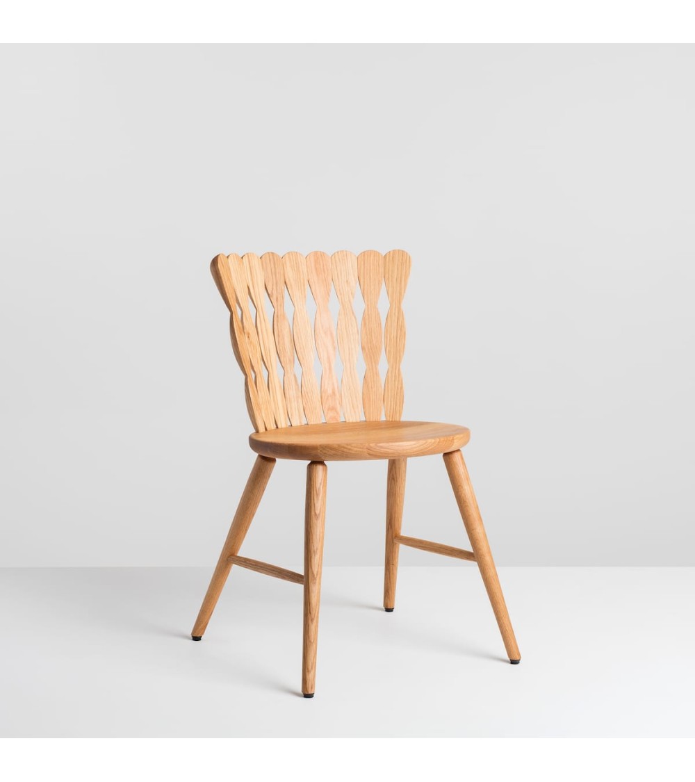 SPIRA Oak Chair - Sedie in legno massiccio MYLHTA