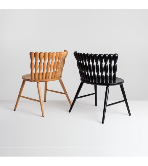 SPIRA Lounge Chair Oak - Poltrona di design MYLHTA moderna da interno allattamento