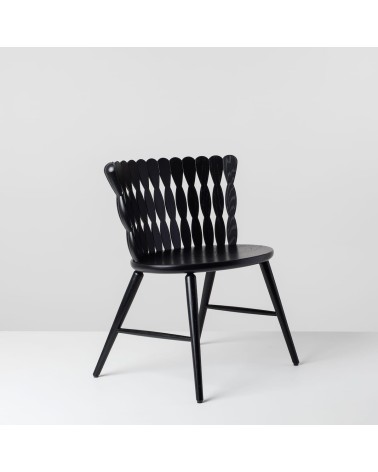 SPIRA Lounge Chair Oak - Chaise lounge design MYLHTA relaxant confortable allaitement maison salon