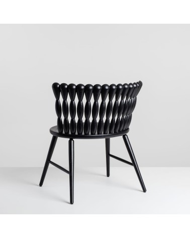 SPIRA Lounge Chair Oak - Poltrona di design MYLHTA moderna da interno allattamento