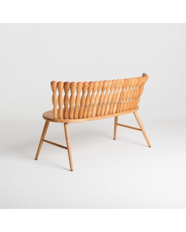 SPIRA Sofa Oak - Sofà in legno, Divano design MYLHTA moderna da interno allattamento