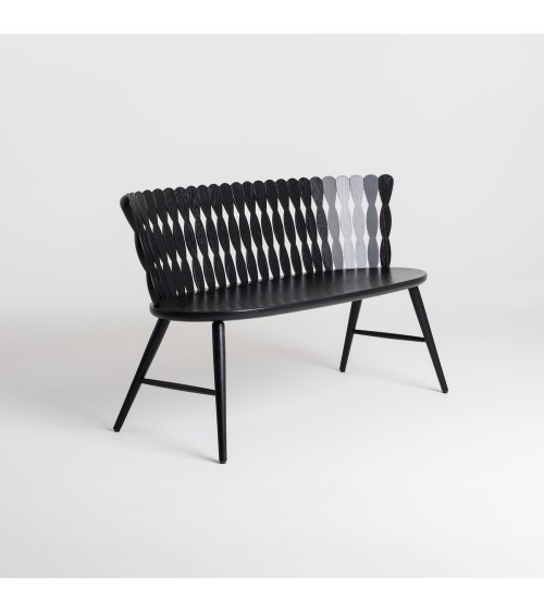 SPIRA Sofa Black Pigmented Oak - Canapé design MYLHTA relaxant confortable allaitement maison salon