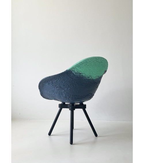 Fauteuil design GRAVÊNE 7.0 - Menthe & Bleu Maximum Paris relaxant confortable allaitement maison salon