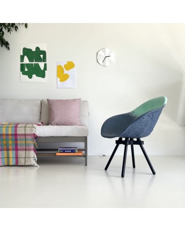 Fauteuil design GRAVÊNE 7.0 - Menthe & Bleu Maximum Paris relaxant confortable allaitement maison salon