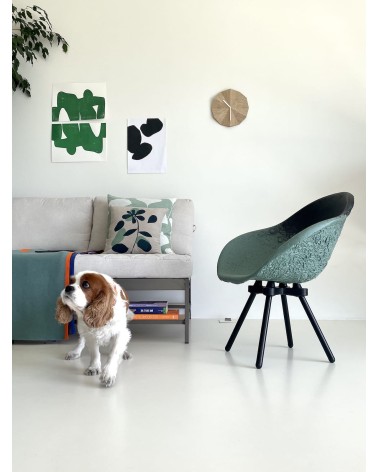 Poltrona Design GRAVÊNE 7.0 - Nero e fiume Maximum Paris moderna da interno allattamento
