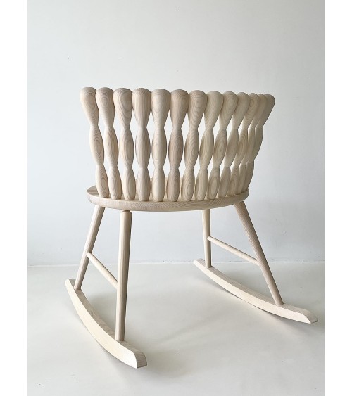 SPIRA Rocking Chair Ash - Fauteuil à bascule design MYLHTA relaxant confortable allaitement maison salon