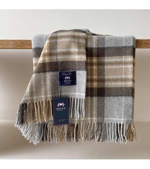 McKeller - Merino wool blanket Bronte by Moon best for sofa throw warm cozy soft