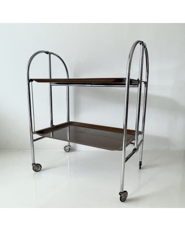 ADT Dinett - Carrello portavivande vintage kitatori mobili Oggetto di design vintage svizzera
