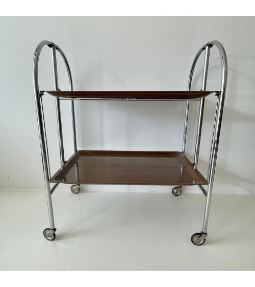 ADT Dinett - Carrello portavivande vintage kitatori mobili Oggetto di design vintage svizzera