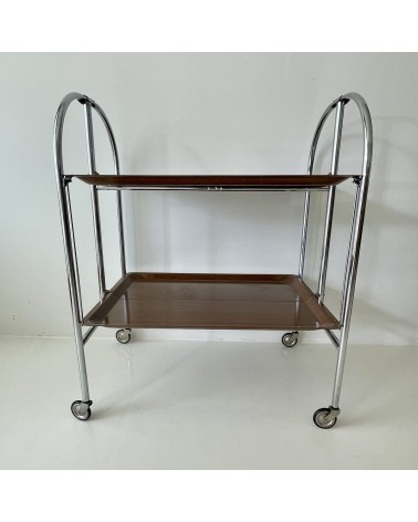 ADT Dinett - Carrello portavivande vintage kitatori mobili Oggetto di design vintage svizzera
