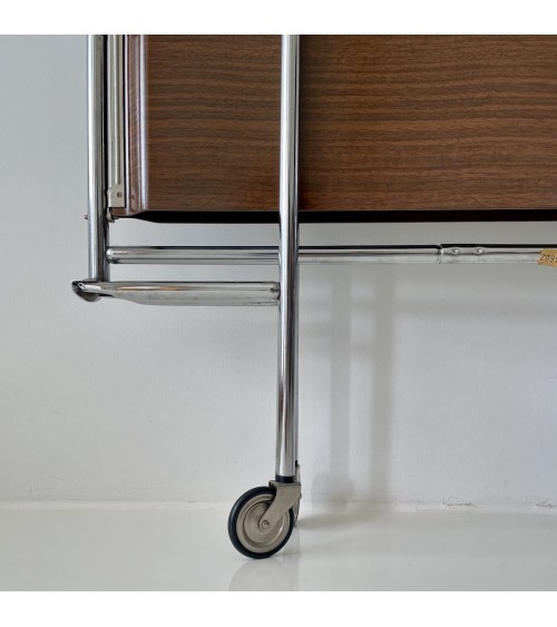ADT Dinett - Carrello portavivande vintage kitatori mobili Oggetto di design vintage svizzera
