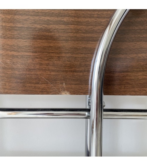 ADT Dinett - Carrello portavivande vintage kitatori mobili Oggetto di design vintage svizzera