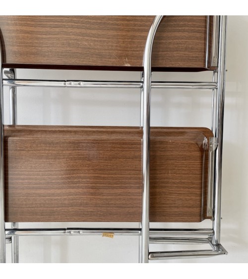 ADT Dinett - Carrello portavivande vintage kitatori mobili Oggetto di design vintage svizzera