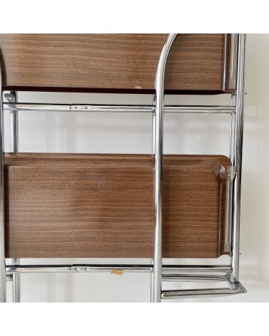 ADT Dinett - Carrello portavivande vintage kitatori mobili Oggetto di design vintage svizzera