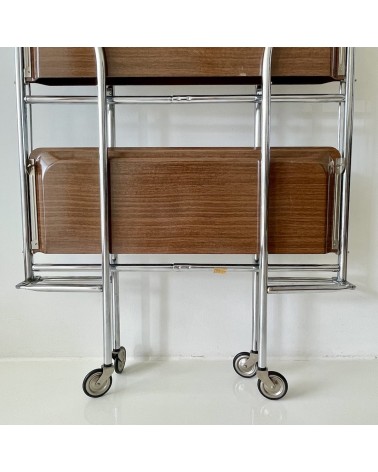 ADT Dinett - Carrello portavivande vintage kitatori mobili Oggetto di design vintage svizzera