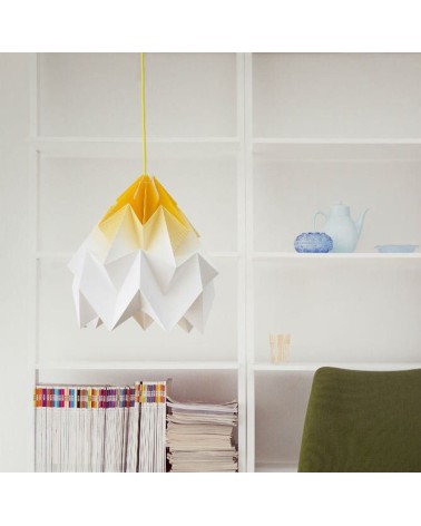 Moth XL Dégradé Jaune - Suspension luminaire design Studio Snowpuppe lampes suspendues design lustre moderne salon salle à ma...