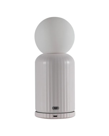 Skittle Lamp - Bianco - Lampada da tavolo senza fili Lund London Lampade led design moderne salotto