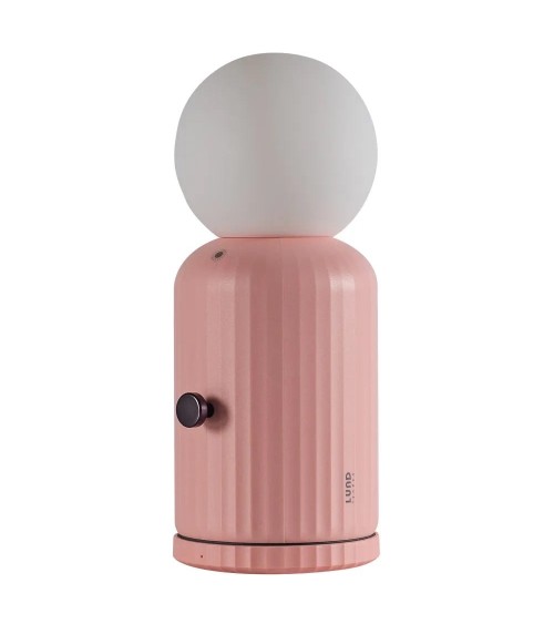 Skittle Lamp - Rosa - Kabellose LED Tischlampe Lund London tischleuchte led modern designer kaufen
