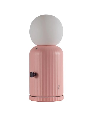 Skittle Lamp - Pink - Cordless table lamp Lund London light for living room bedroom kitchen original designer