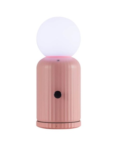 Skittle Lamp - Rosa - Lampada da tavolo senza fili Lund London Lampade led design moderne salotto