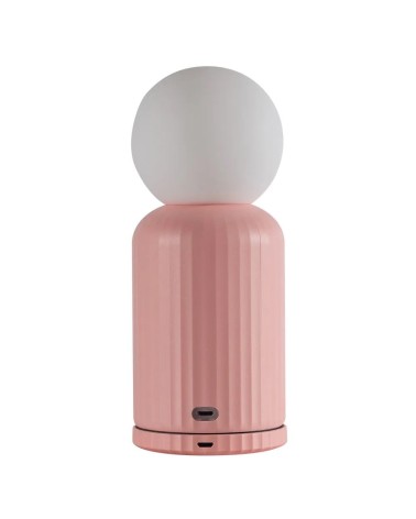 Skittle Lamp - Rosa - Kabellose LED Tischlampe Lund London tischleuchte led modern designer kaufen