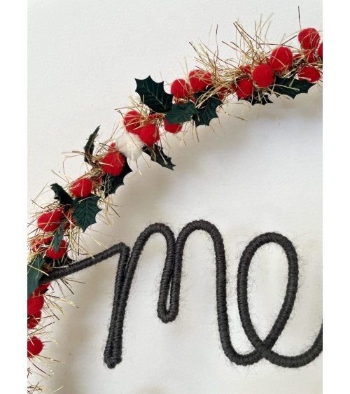 Christmas Wreath Holly and berry - Fairy light Melanie Porter 2024 christmas decorations xmas tree decorations