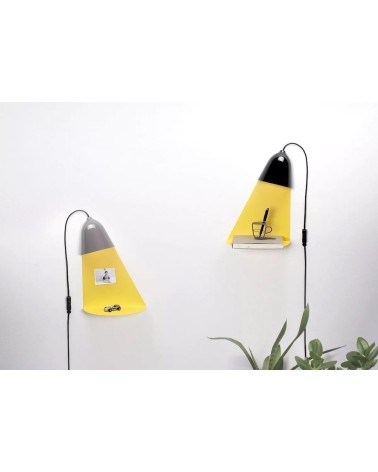 Light shelf - Tiefschwarz - Wandlampe & Tischlampe ilsangisang wandlampen wandleuchten wandbeleuchtung kaufen