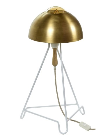 Studio Simple white & brass - Table & bedside lamp Serax light for living room bedroom kitchen original designer