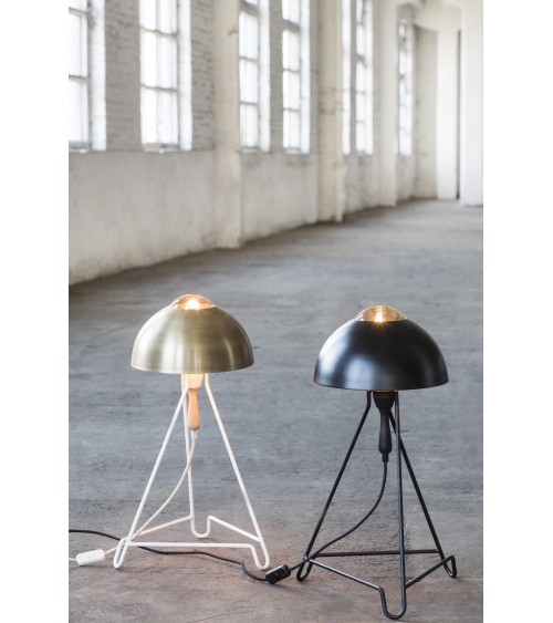 Studio Simple Schwarz & Gold - Tischlampe, Nachttischlampe Serax tischleuchte led modern designer kaufen