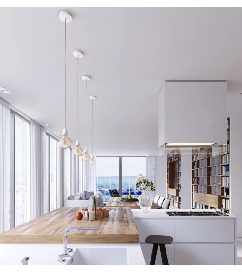 HANG-1 Lin - Lampe suspension luminaire, plafonnier Hoopzi Kitatori Suisse