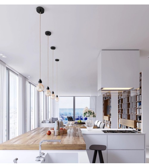 HANG-1 Lino - Lampada a sospensione, lampada da soffitto Hoopzi