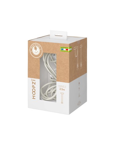 HANG-2 Lin - Lampe suspension luminaire, plafonnier 2 fils Hoopzi Kitatori Suisse