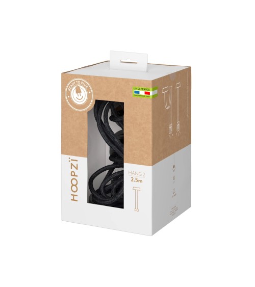 HANG-2 Lin - Lampe suspension luminaire, plafonnier 2 fils Hoopzi Kitatori Suisse