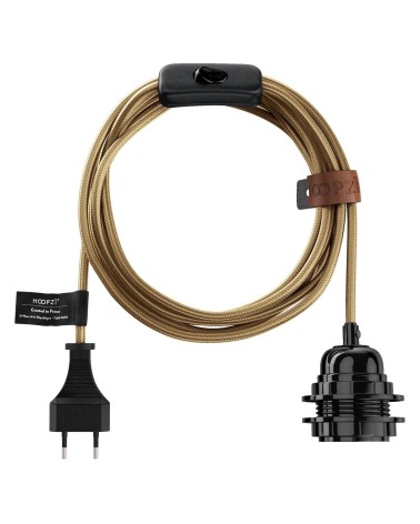 BALA Luxus - Hängelampe mit Stecker, Lampenfassung mit Kabel Hoopzi Kitatori Schweiz kaufen