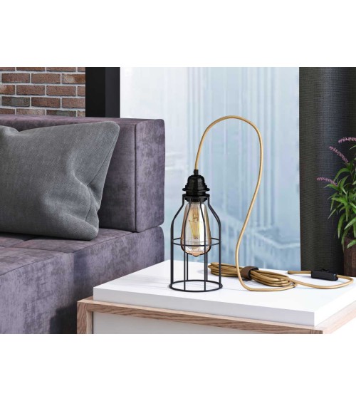 CAGE - Black Metal Lamp Shade Hoopzi lamp shades ceiling lightshade