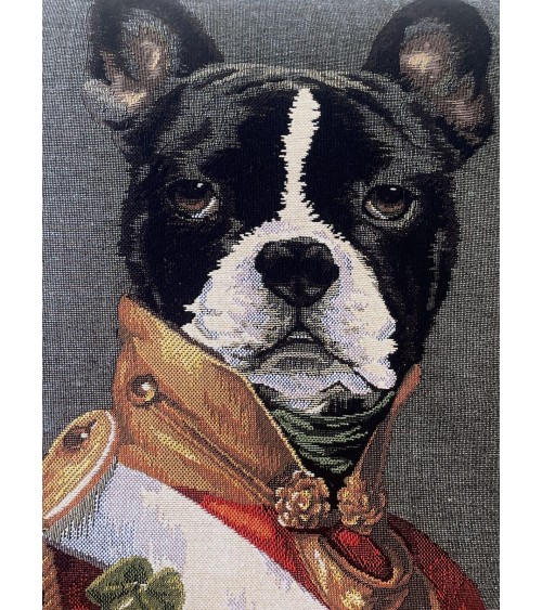 Bouledogue français aristo - Housse de coussin Yapatkwa coussins décoratifs pour canapé salon deco original suisse