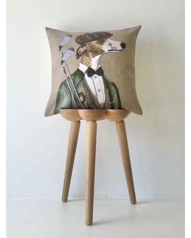 Greyhound caddy master - Cushion cover Yapatkwa best throw pillows sofa cushions covers decorative