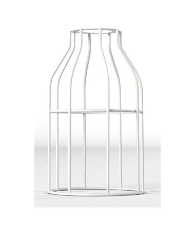 CAGE - Lampenschirm aus Metall, Weiss Hoopzi lampenschirme kaufen