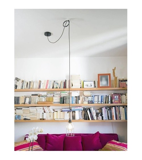 CAGE - White Metal Lamp Shade Hoopzi lamp shades ceiling lightshade