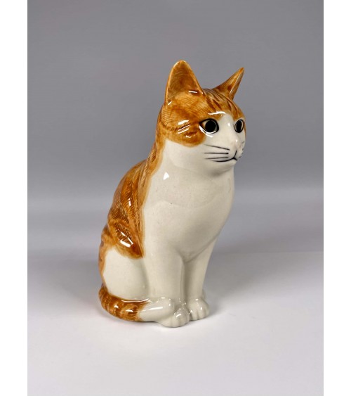 Vaso da fiori piccolo Gatto - Squash Quail Ceramics vasi eleganti per interni per fiori decorativi design kitatori svizzera