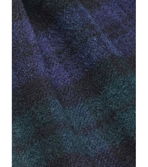 Tartan BLACK WATCH - englisch Schal, Merino Wollschal Bronte by Moon Damen Winter Winterschal Herrenschal woll schal mit fran...