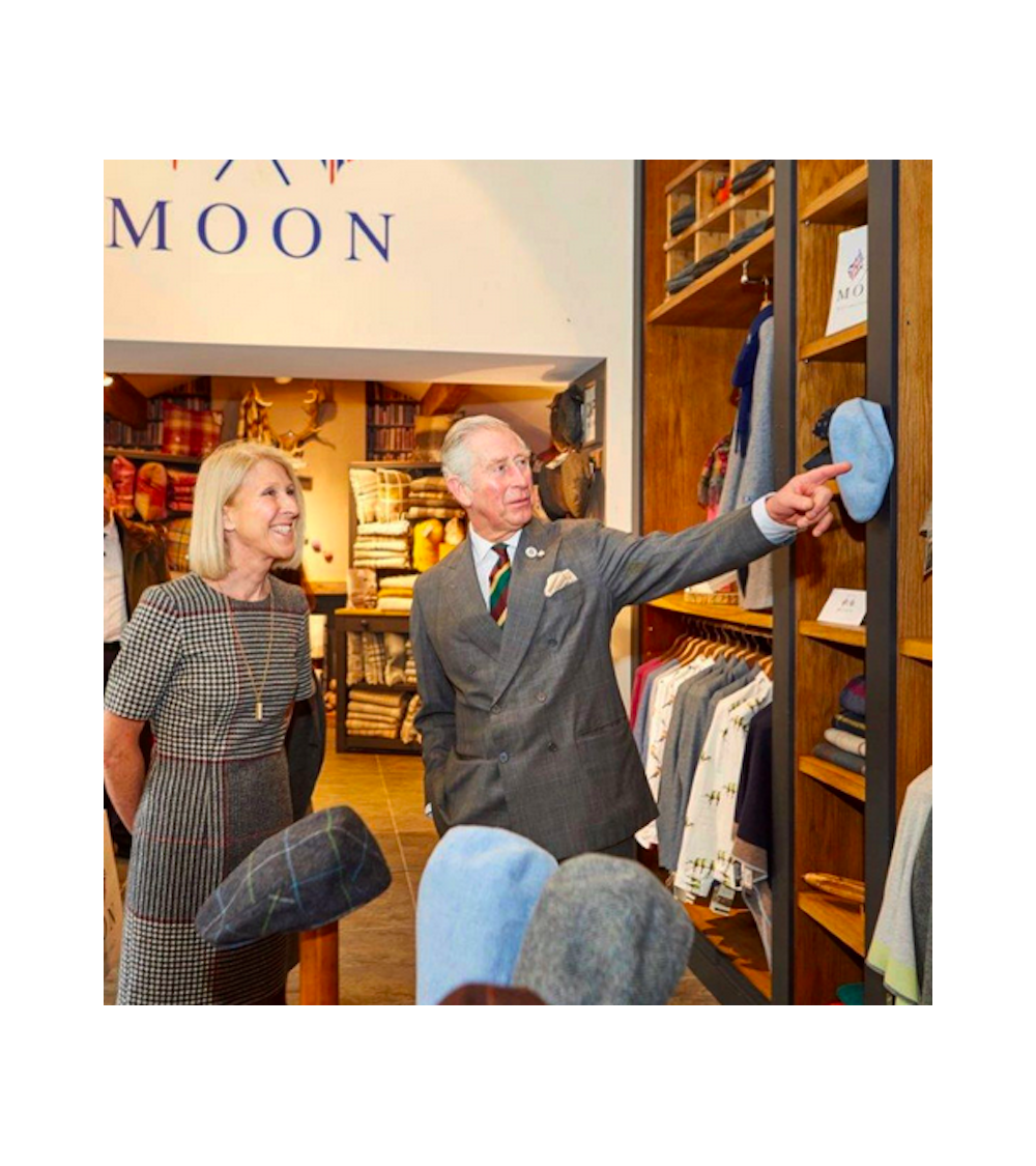 Tartan McKellar - Sciarpa di lana merinos Bronte by Moon sciarpa inglese per donna da uomo per donna sciarpe di lana eleganti
