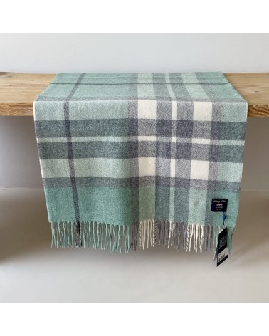 Westminster verde menta XL - Sciarpa di lana merino Bronte by Moon sciarpa inglese per donna da uomo per donna sciarpe di lan...