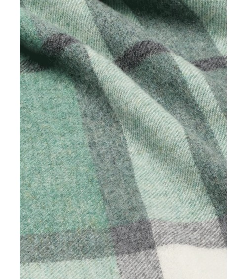 Westminster Mint Green XL - Large Merino wool scarf Bronte by Moon scarves man mens women ladies male neck winter scarf