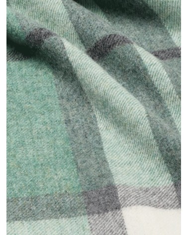 Westminster Mint Green XL - Large Merino wool scarf Bronte by Moon scarves man mens women ladies male neck winter scarf