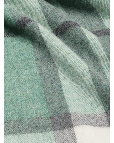 Westminster Mint XL - Oversized Merino wool scarf Bronte by Moon scarves man mens women ladies male neck winter scarf