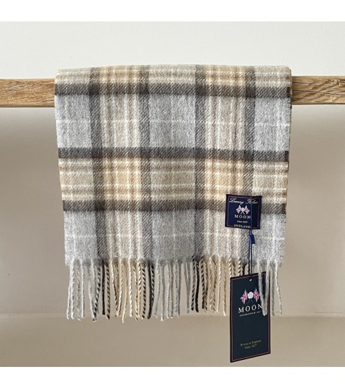 Tartan McKellar - englisch Schal, Merino Wollschal Bronte by Moon Damen Winter Winterschal Herrenschal woll schal mit fransen...